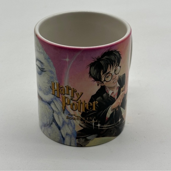 Vintage Harry Potter And The Sorcerer's Stone Coffee Mug Cup 2000 - Picture 2 of 5